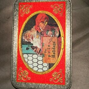 Coca Cola Nostalgia Playing Cards Tin - Red and White